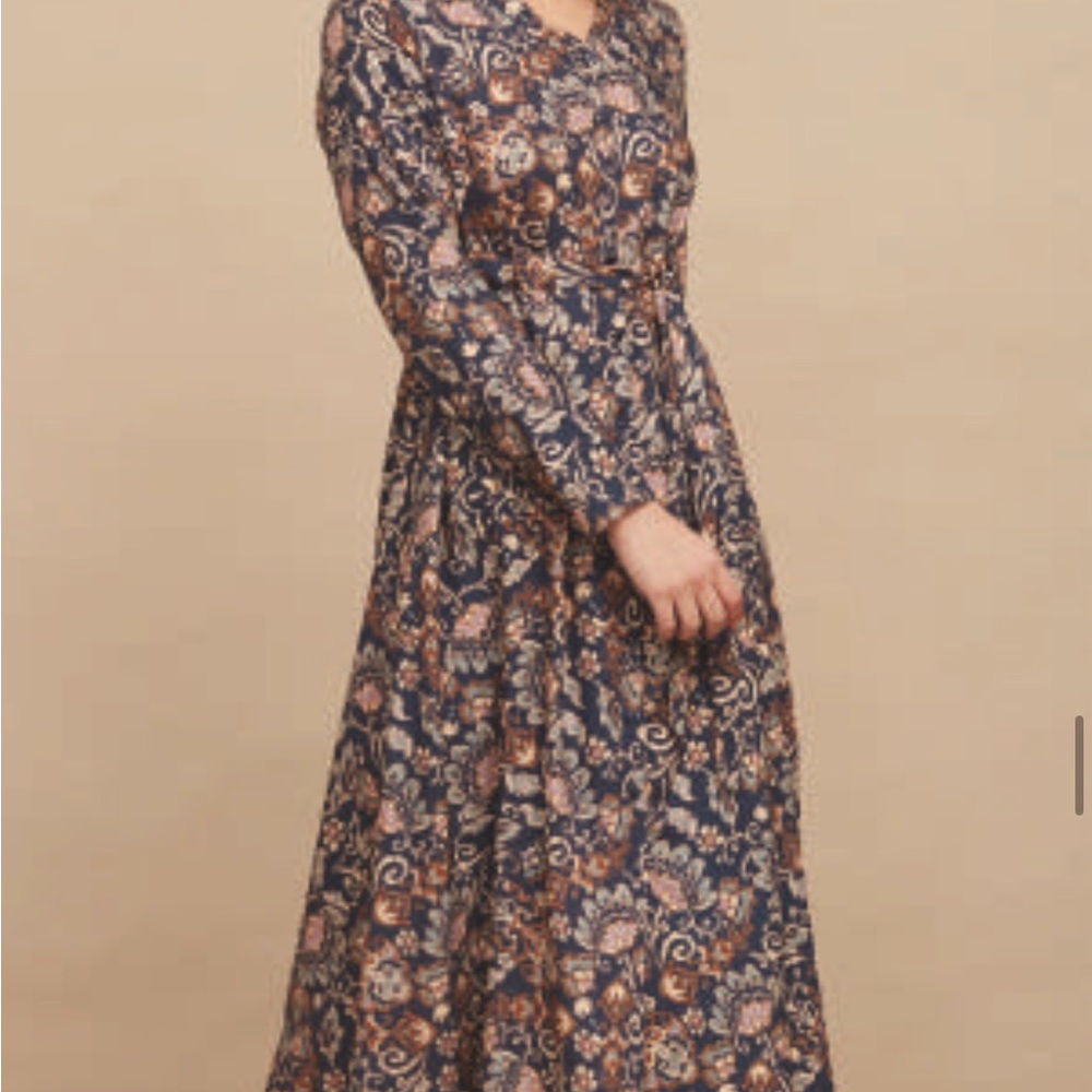 Floral Long Sleeve Dress